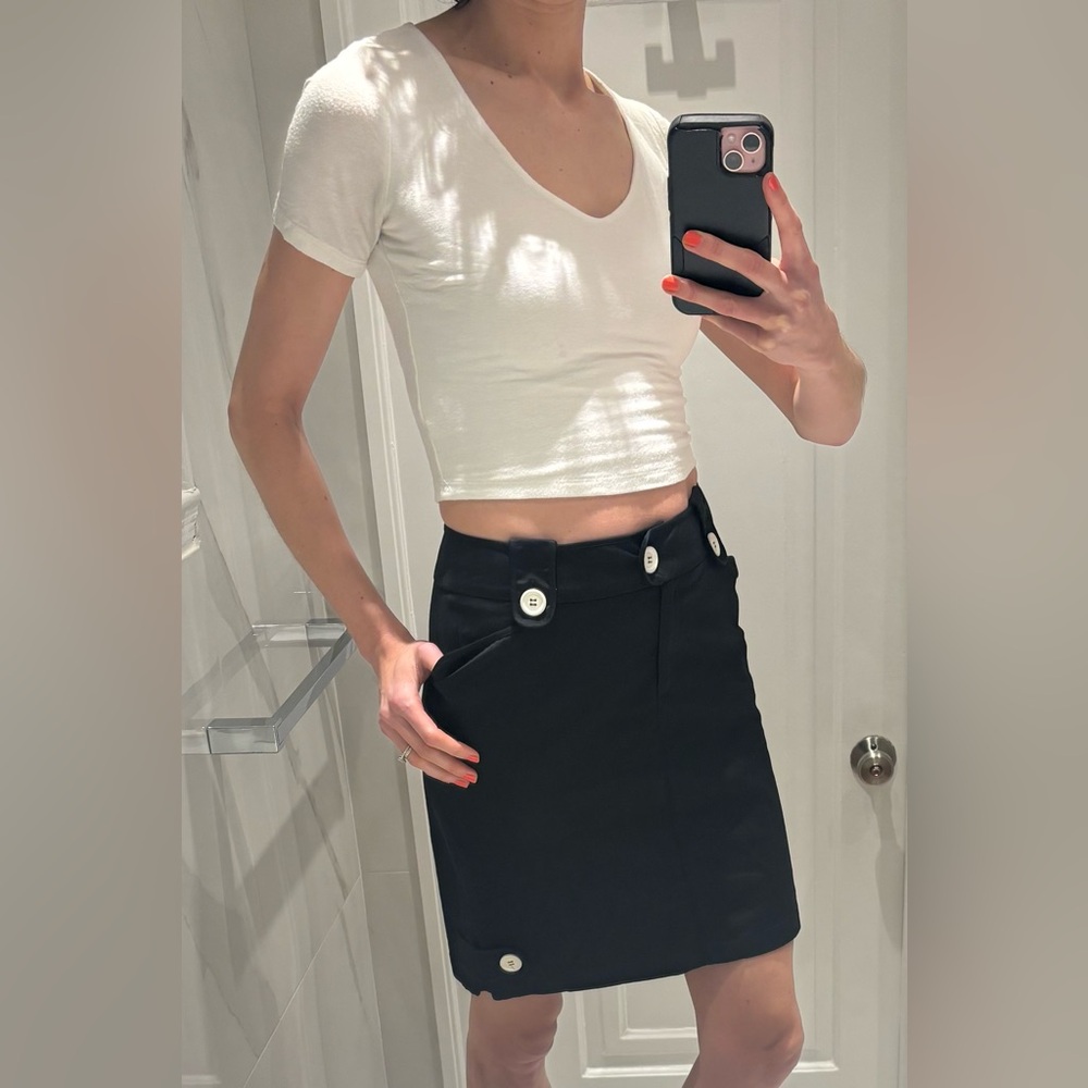MARELLA Black Midi Pencil Skirt for Night Out